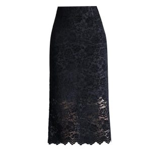 Womens Skirts | Floral lace midi skirt Skirts Skirts